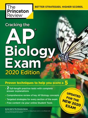 cover image of Cracking the AP Biology Exam, 2020 Edition
